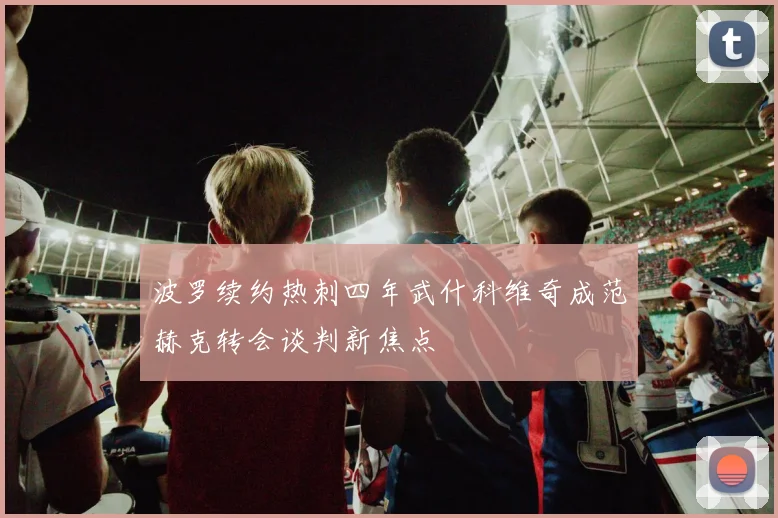 波罗续约热刺四年武什科维奇成范赫克转会谈判新焦点