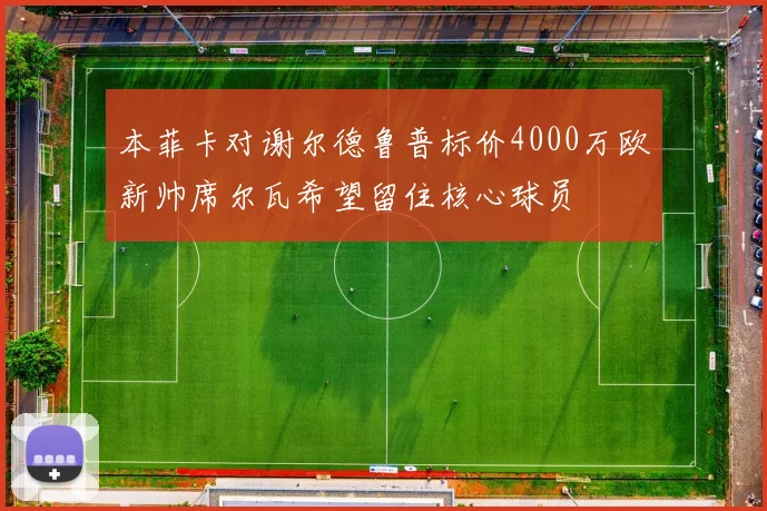 本菲卡对谢尔德鲁普标价4000万欧新帅席尔瓦希望留住核心球员